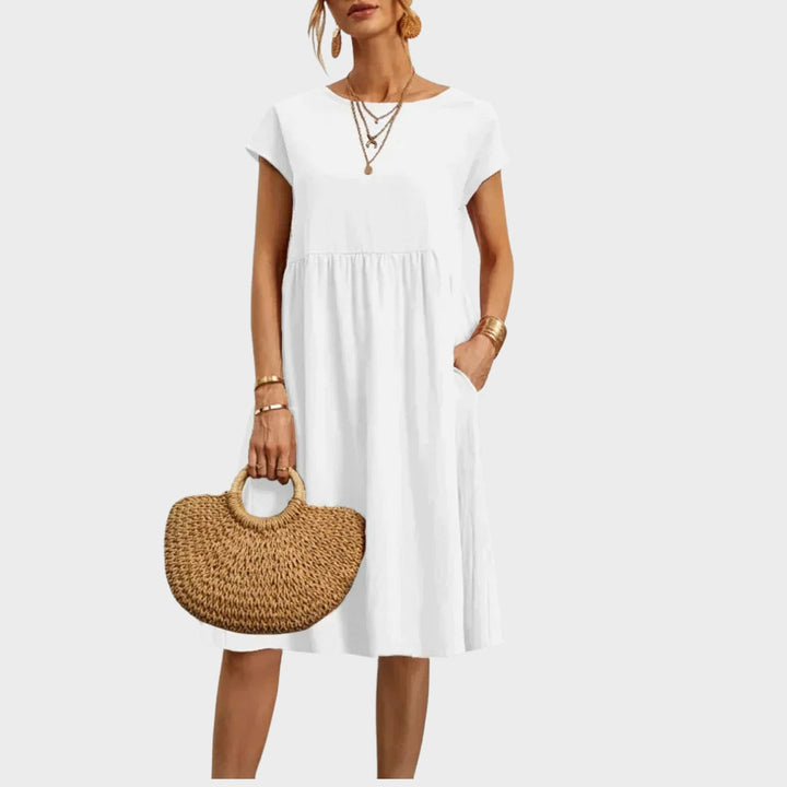 Ankica - Robe simple avec poches