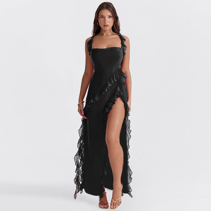 Meissa | Robe à Volants Asymétriques