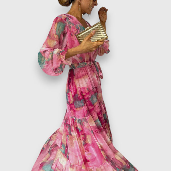 Marielle – Robe florale élégante pour des moments spéciaux
