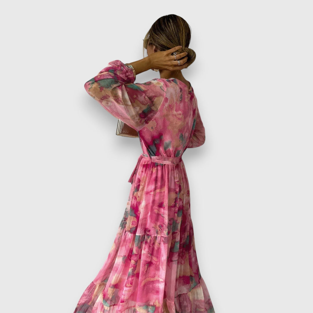 Marielle – Robe florale élégante pour des moments spéciaux
