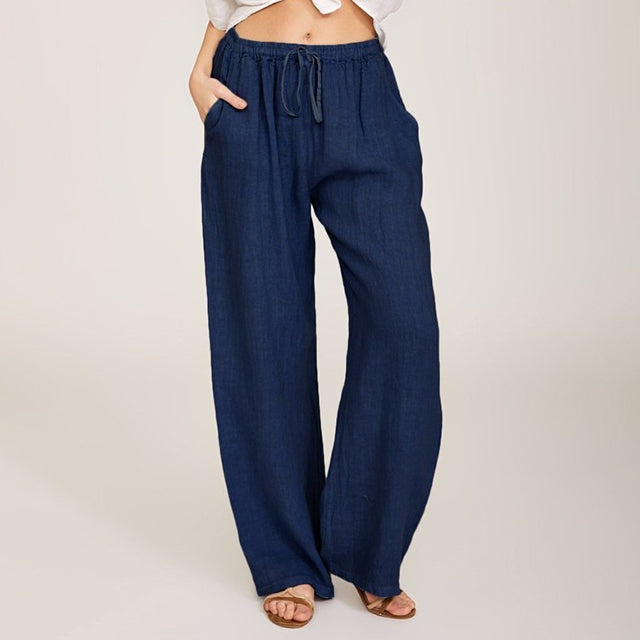 Enara - Pantalons Confortables avec Corde