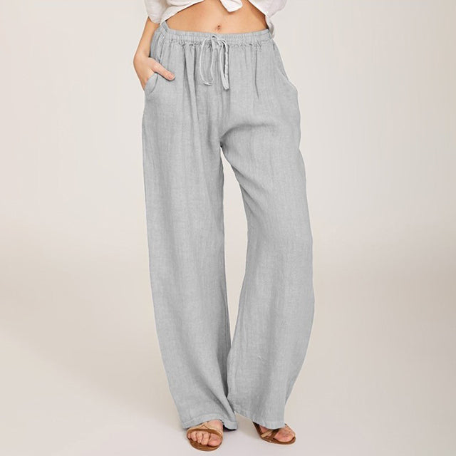 Enara - Pantalons Confortables avec Corde