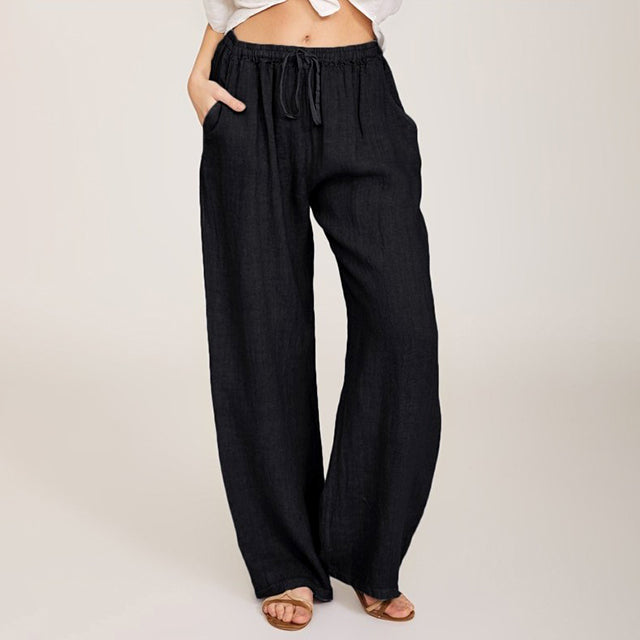 Enara - Pantalons Confortables avec Corde