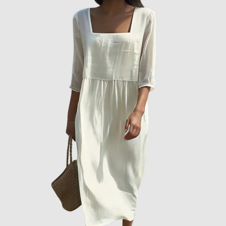Abito - Robe fluide en toile
