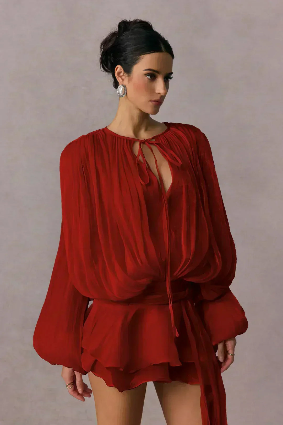 Lijana | Robe Courte Élégante Boho