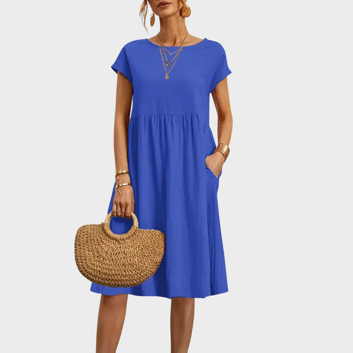 Ankica - Robe simple avec poches