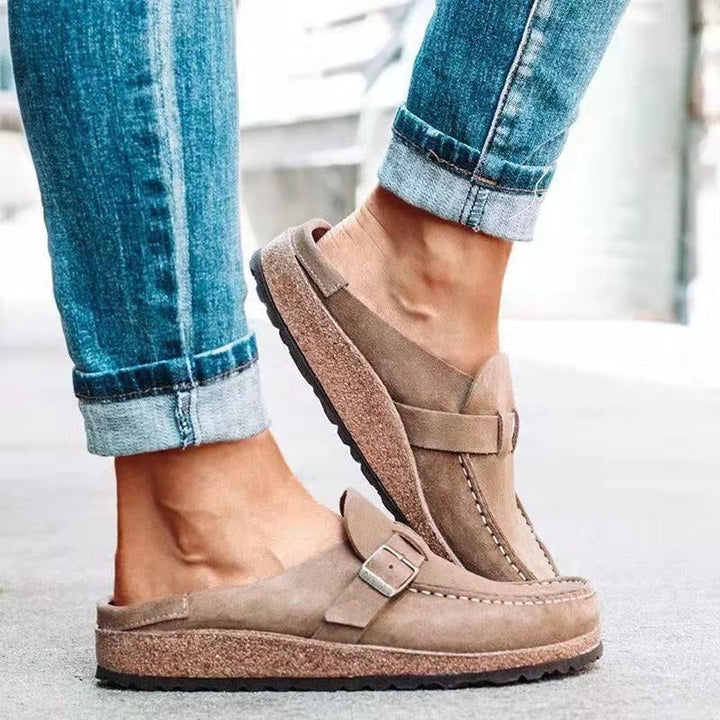 Lyra - Mocassins Orthopédiques en Cuir Suédé