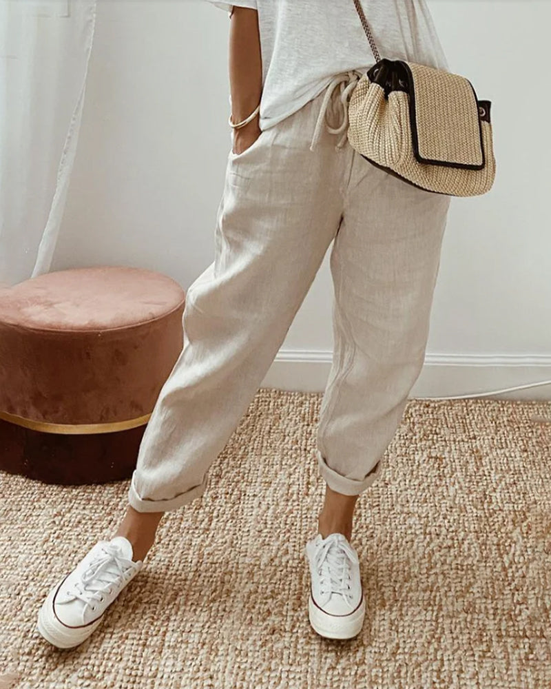 Pantalons Fluides Confortables et Élégants