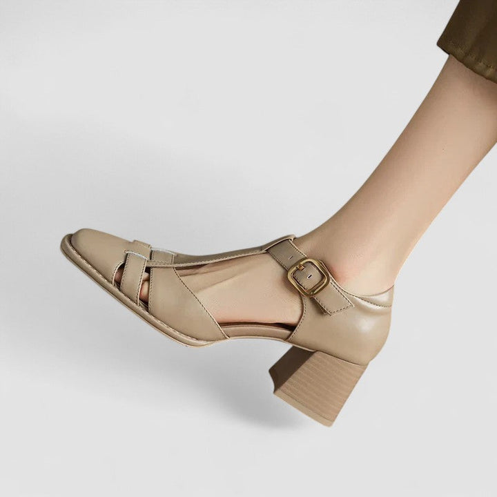 Scarlett – Sandales orthopédiques T-Strap à blocs