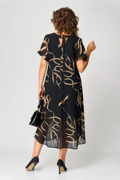 Pauline - Robe élégante avec motif
