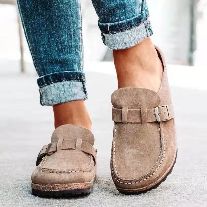 Lyra - Mocassins Orthopédiques en Cuir Suédé