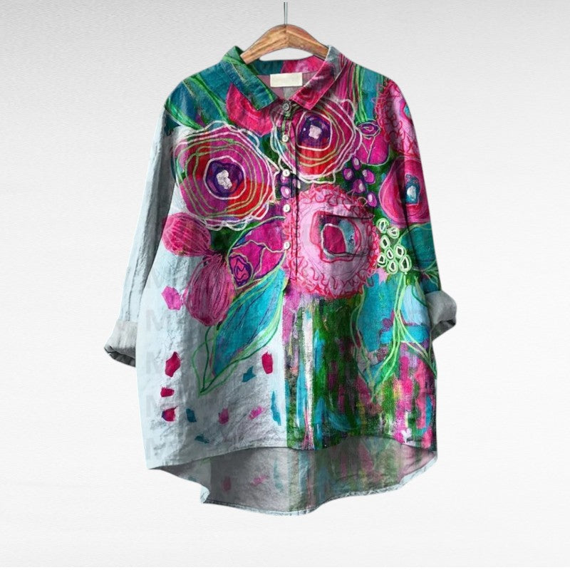 Thérèse | Blouse élégante estivale