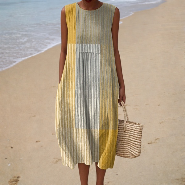 Robe d'Été Confortable Sans Manches
