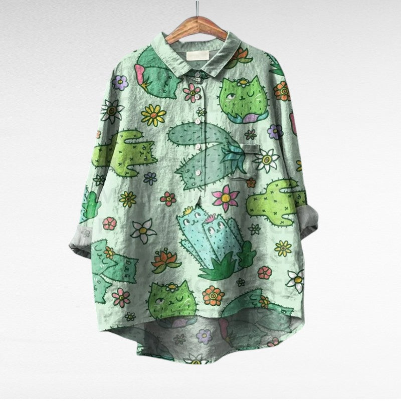 Thérèse | Blouse élégante estivale