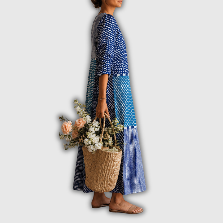 Ava™ | Robe en Lin Rétro