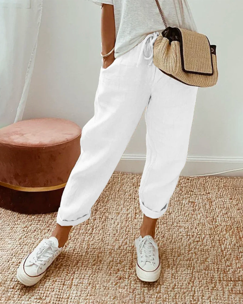 Pantalons Fluides Confortables et Élégants