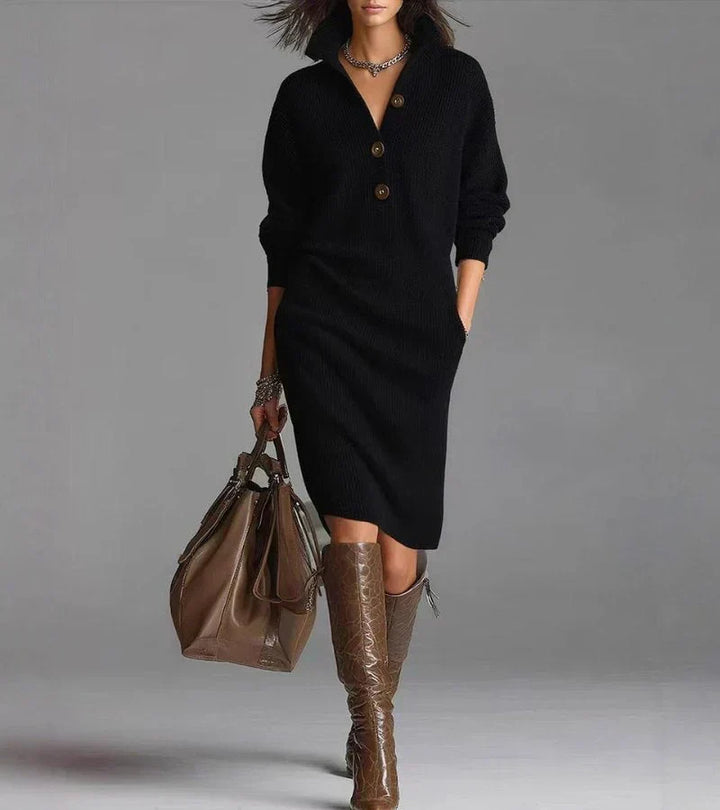 Mila - Robe en maille confortable