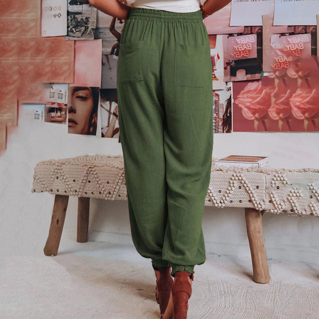 Kaeli – Pantalons Élégants avec Cordon