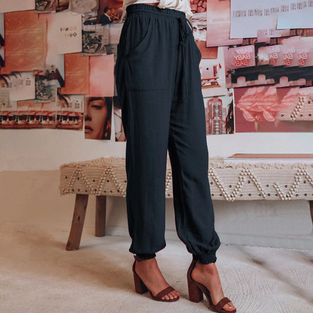 Kaeli – Pantalons Élégants avec Cordon
