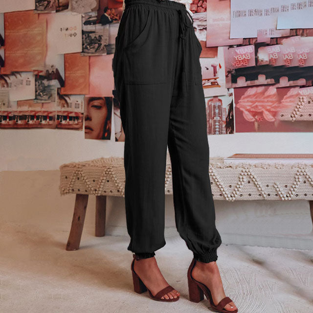 Kaeli – Pantalons Élégants avec Cordon