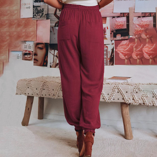 Kaeli – Pantalons Élégants avec Cordon