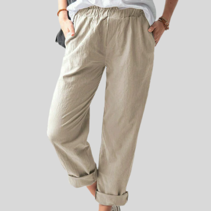 Neria - Pantalons à Structure Douce