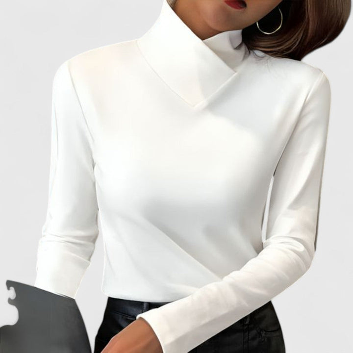 Clair | Pull Élégant Col Roulé