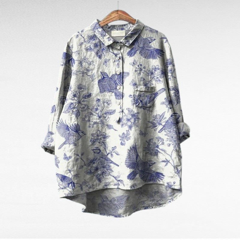 Claire | Blouse élégante estivale
