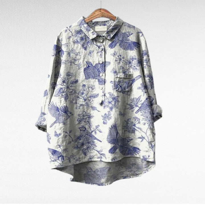 Claire | Blouse élégante estivale