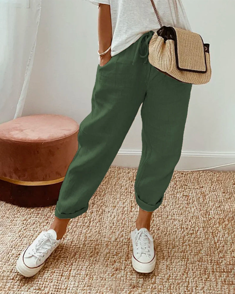 Pantalons Fluides Confortables et Élégants