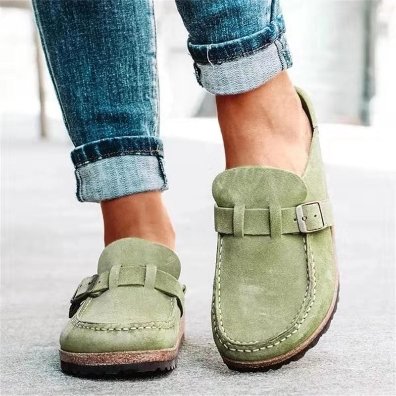 Lyra - Mocassins Orthopédiques en Cuir Suédé