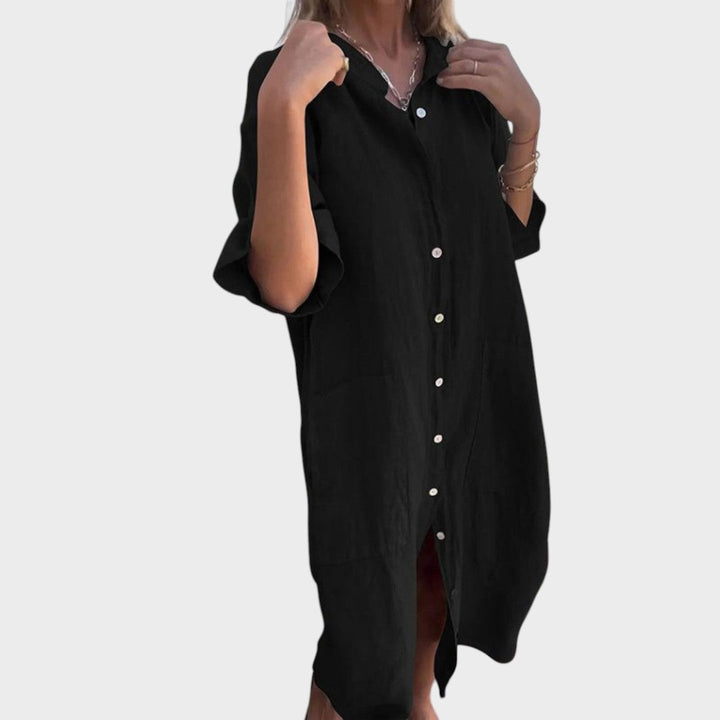 Blanka - Chemise Robe Décontractée