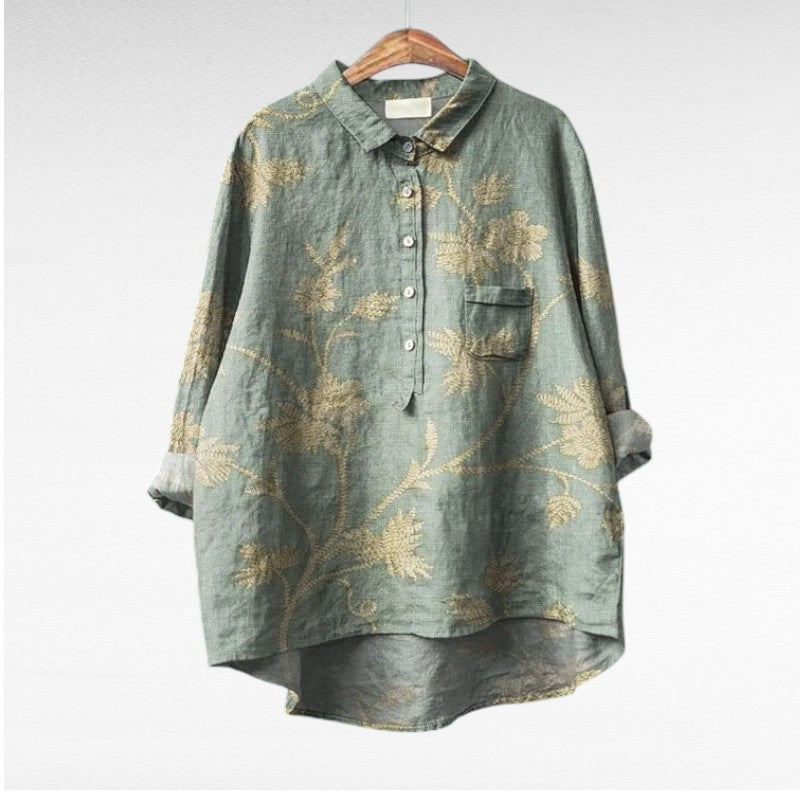 Claire | Blouse élégante estivale