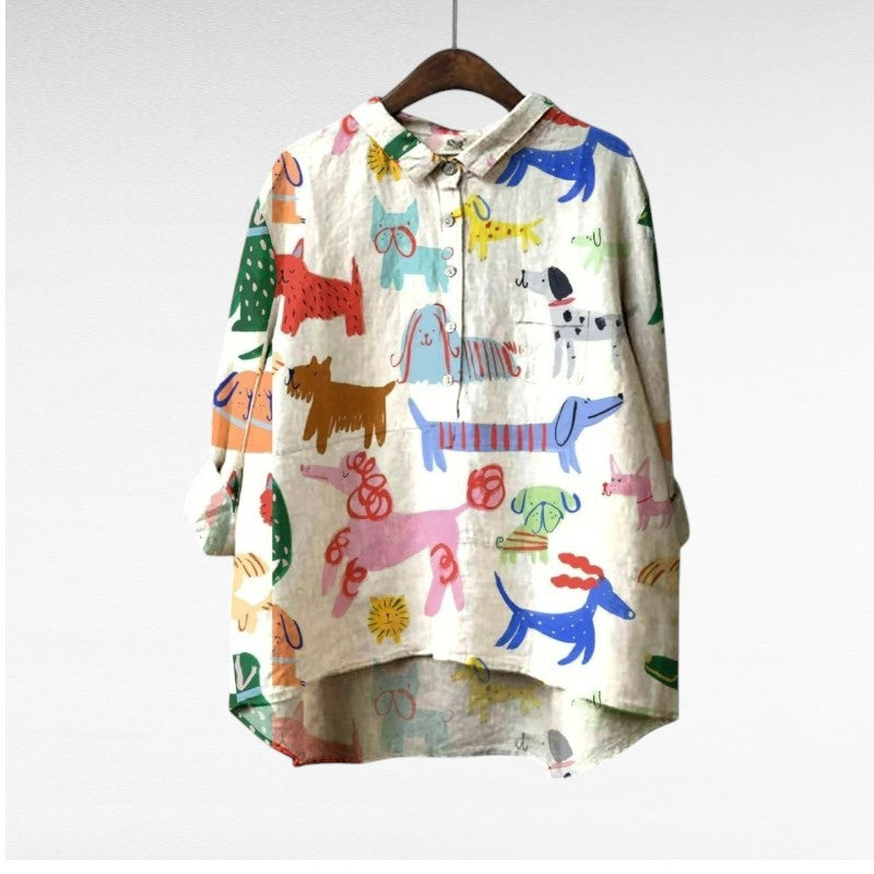 Amélie | Blouse élégante estivale