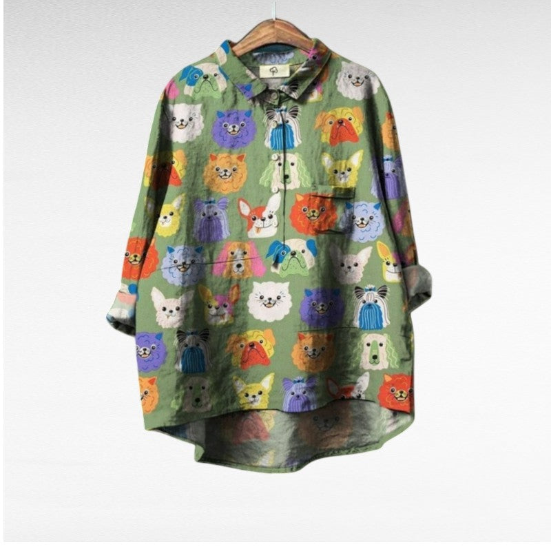 Amélie | Blouse élégante estivale