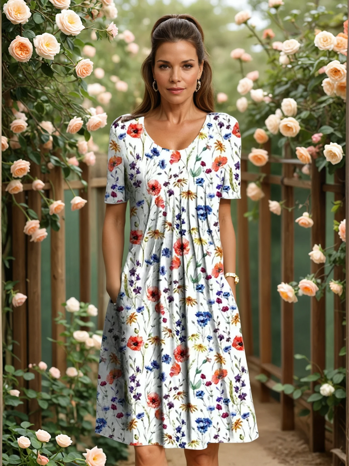 Marianne – Robe florale élégante