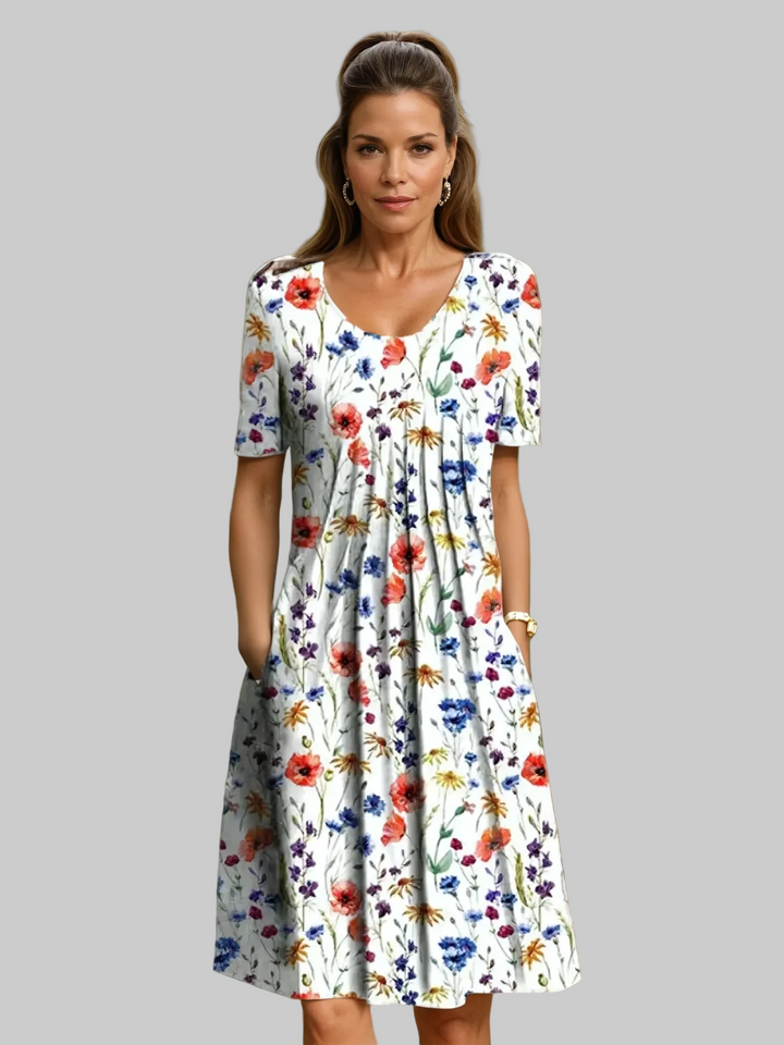 Marianne – Robe florale élégante