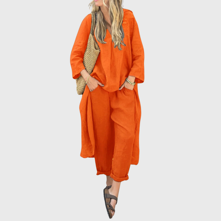 Maja | Ensemble chic en tissu premium