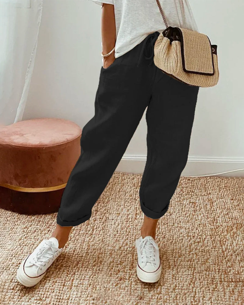 Pantalons Fluides Confortables et Élégants