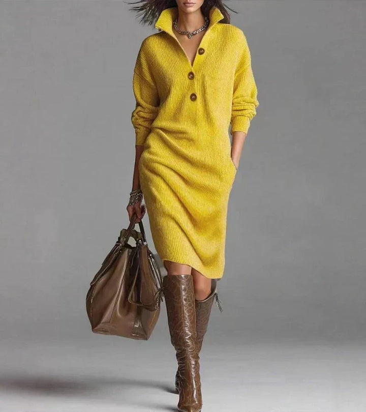 Mila - Robe en maille confortable