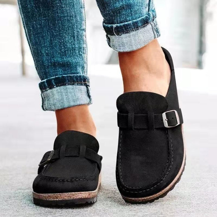 Lyra - Mocassins Orthopédiques en Cuir Suédé