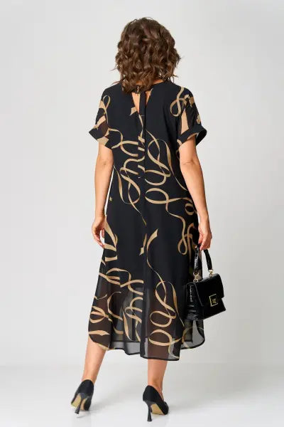 Pauline - Robe élégante avec motif