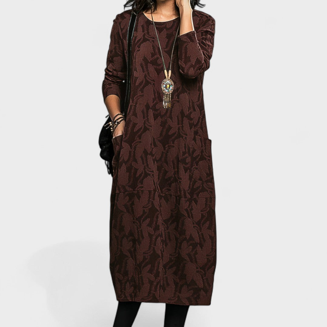 Jasmina - Robe d'automne élégante