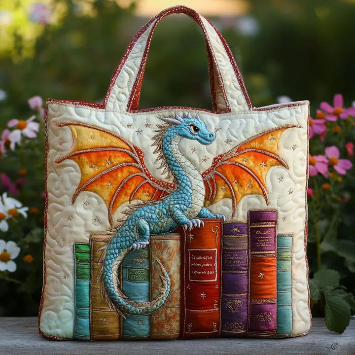 Sac Imbottito - Dragon Émeraude Gardien des Livres
