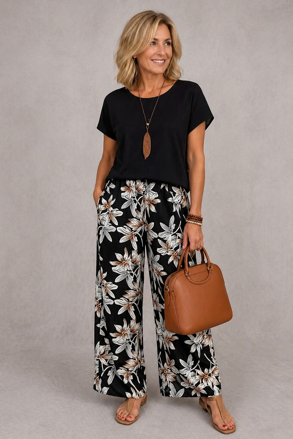 Rosie | Ensemble floral élégant en deux pièces