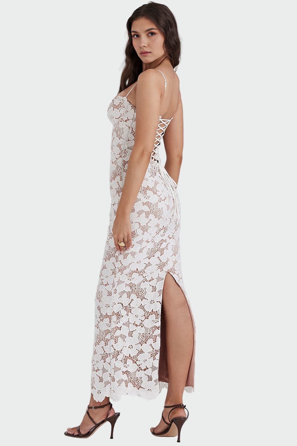 Maxi en Dentelle Blanche