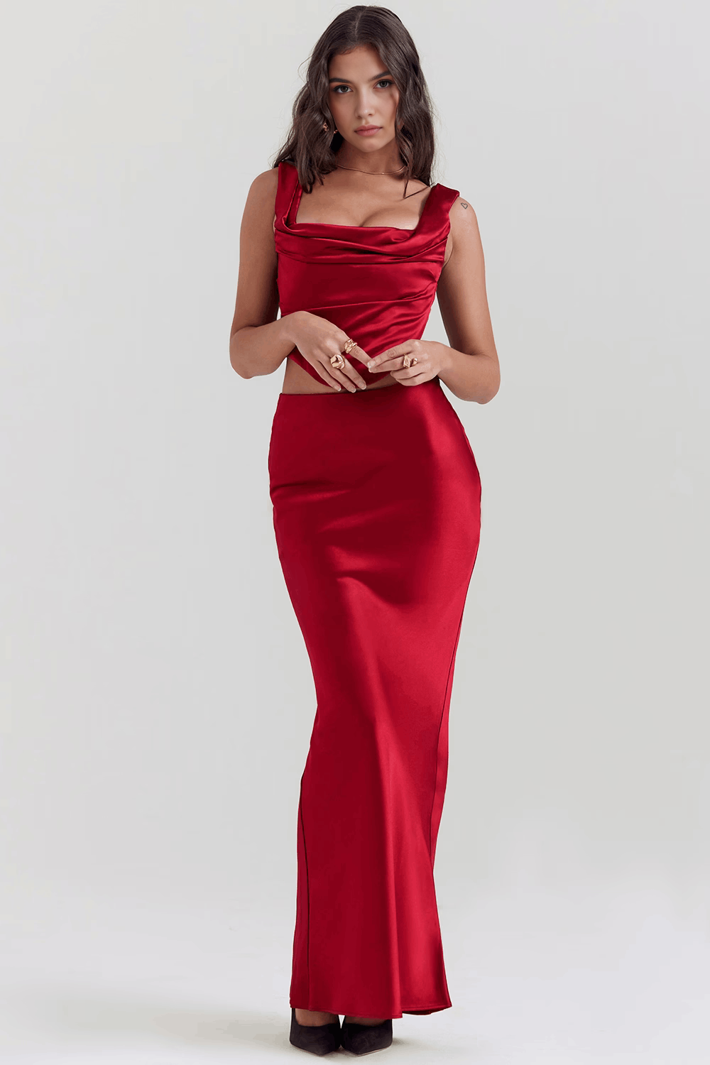 Ivelle | Robe avec Fente et Déchirure