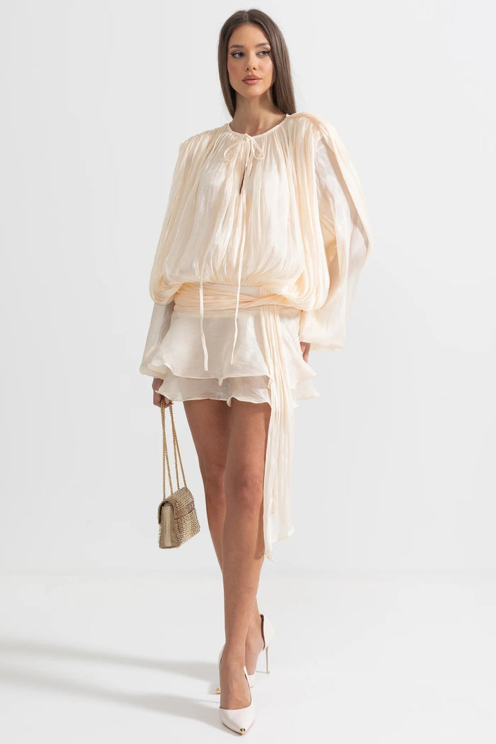 Lijana | Robe Courte Élégante Boho