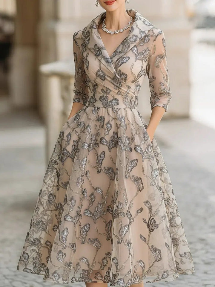 Elena - Robe élégante en dentelle