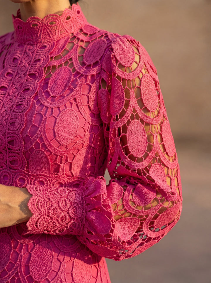 Aurora - Robe en dentelle de luxe